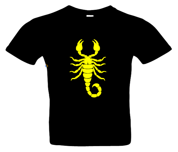 Herren Skorpion 5 T-Shirt Glitzer