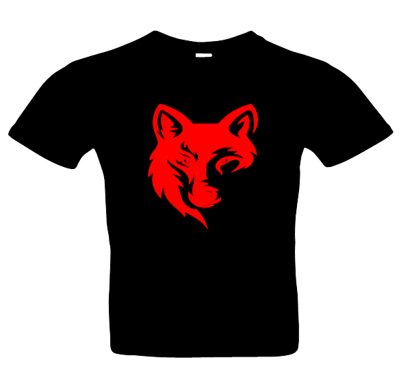 Herren Wolf 4 T-Shirt Farben