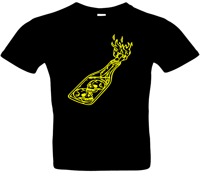 Frauen Flasche 1 T-Shirt Farben