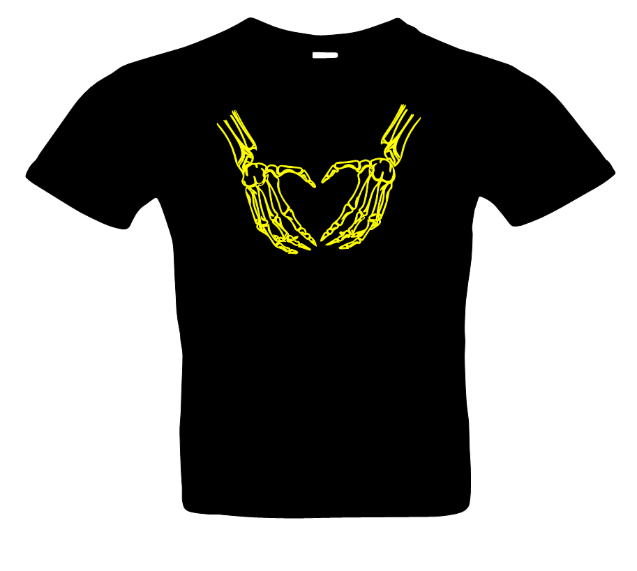 Frauen Hand 2 T-Shirt Farben