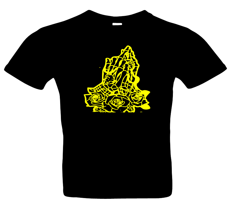 Frauen Hand 14 T-Shirt Glitzer