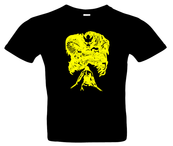 Herren Kampf 1 T-Shirt Glitzer