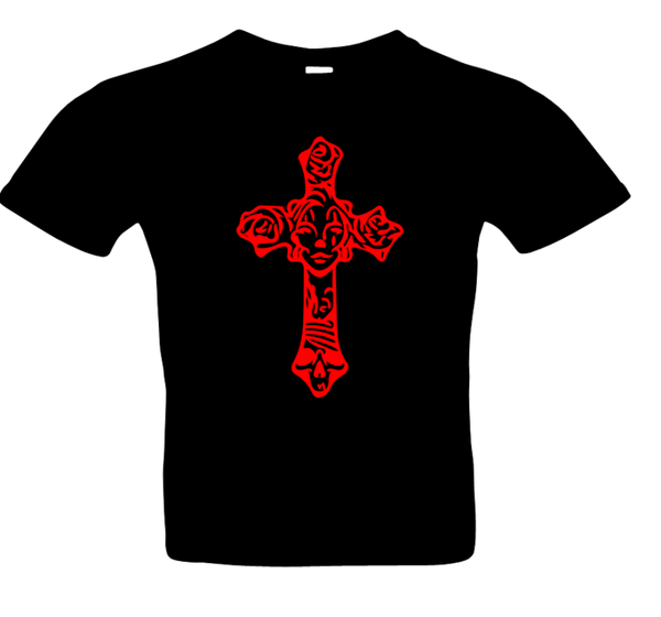 Frauen Kreuz 1 T-Shirt Farben