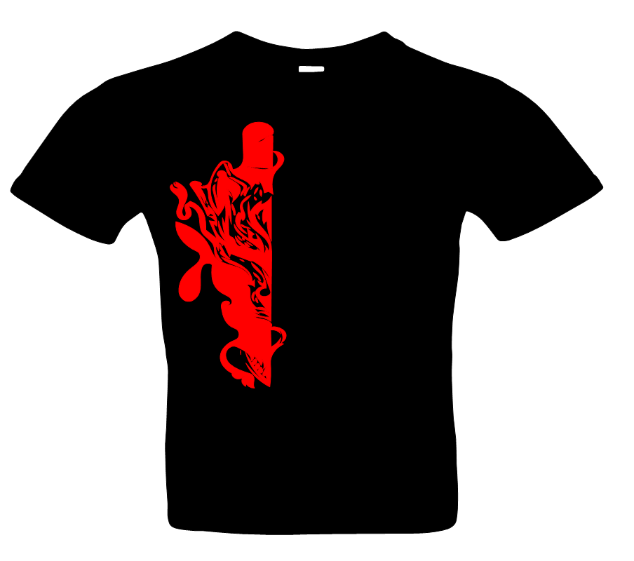 Frauen Messer 2 T-Shirt Glitzer