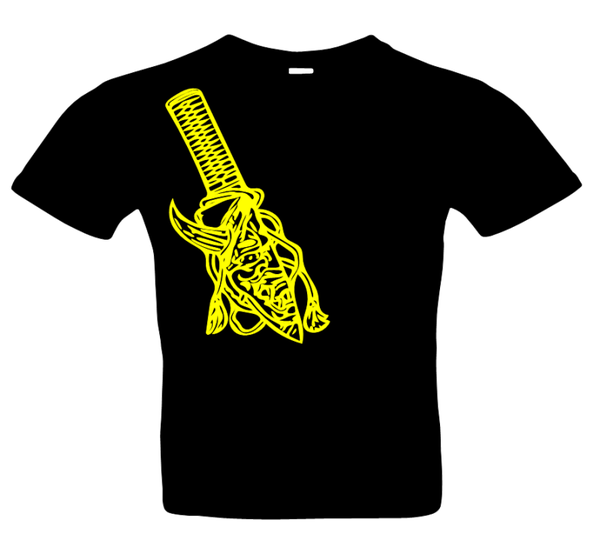 Herren Messer 5 T-Shirt Glitzer