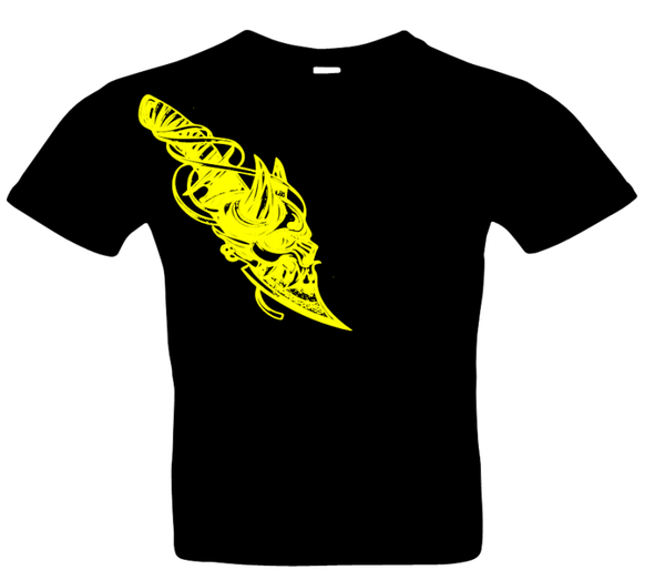 Herren Messer 6 T-Shirt Glitzer