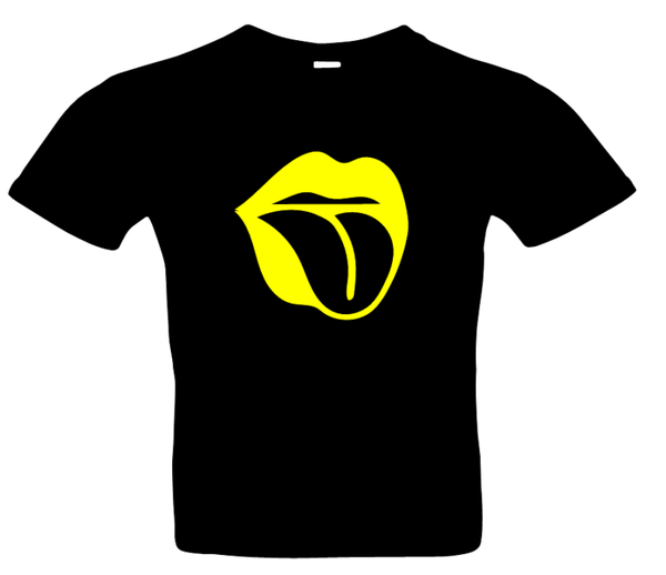 Frauen Mund Zunge Raus 3 T-Shirt Farben