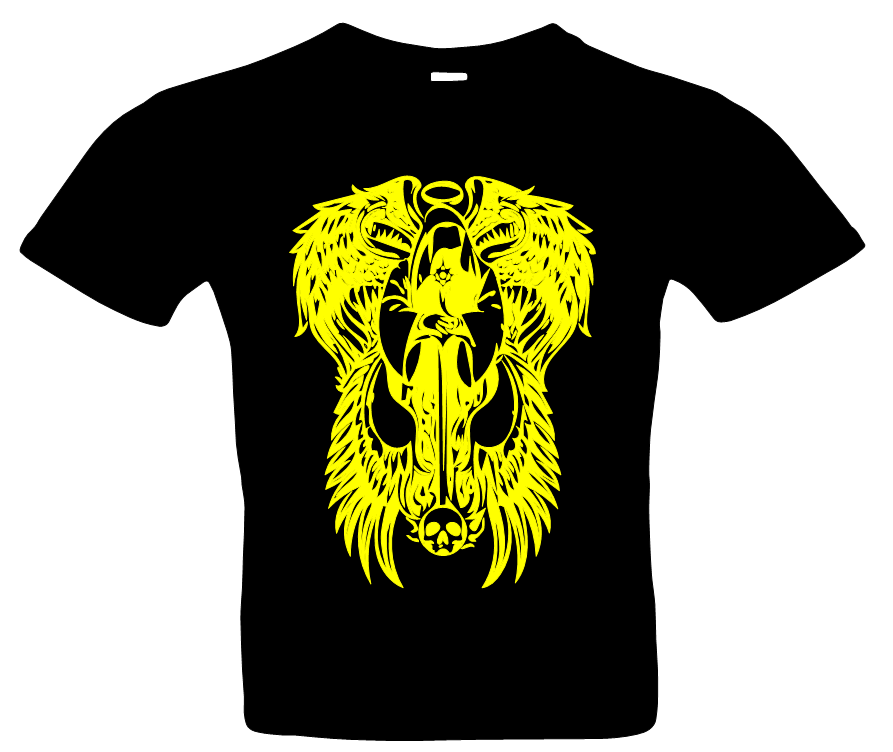 Frauen Ritter Engelsflügel 5 T-Shirt Glitzer