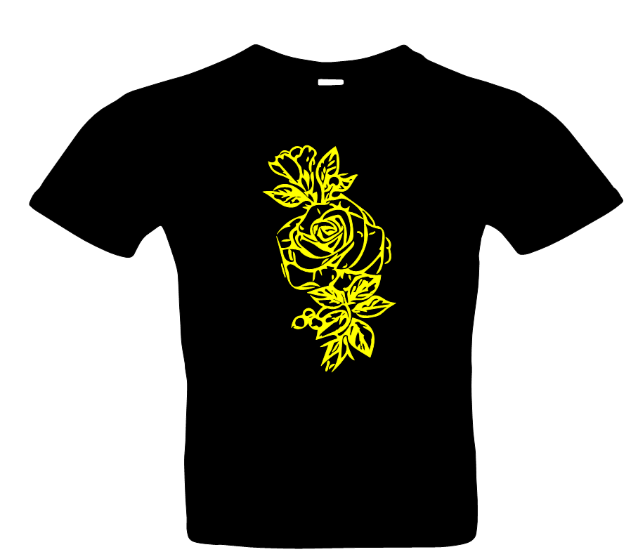 Herren Rose 4 T-Shirt Farben