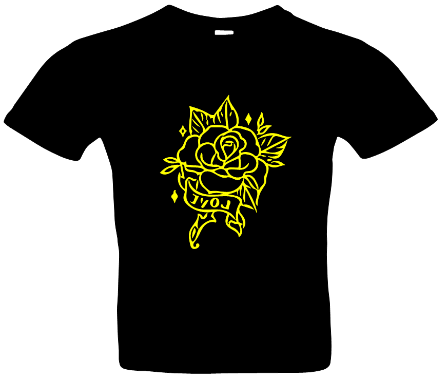 Frauen Rose 8 T-Shirt Farben