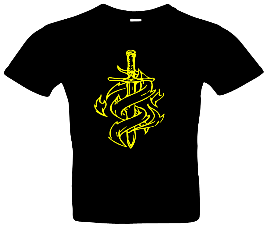 Frauen Schwert 3 T-Shirt Farben