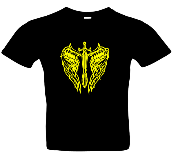 Frauen Schwert 12 T-Shirt Glitzer