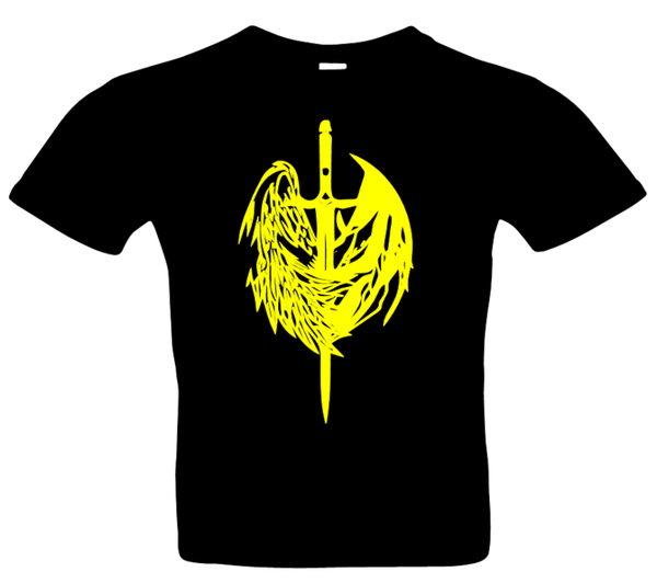 Herren Schwert 20 T-Shirt Glitzer