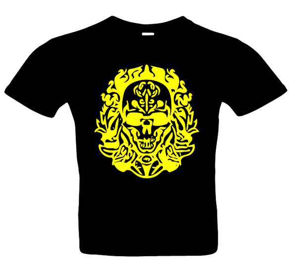 Herren Totenkopf 6 T-Shirt Farben