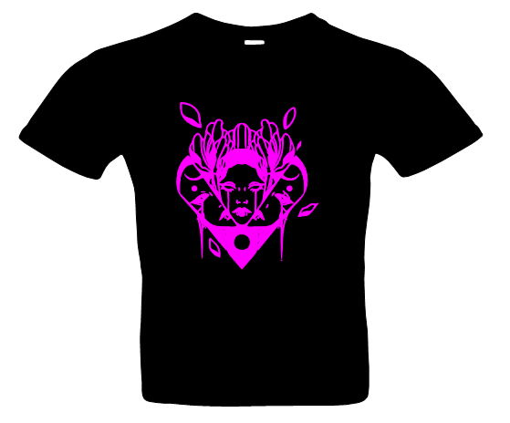 Frauen Maske 2 T-Shirt Farben