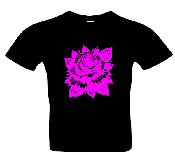 Frauen Rose 10 T-Shirt Farben