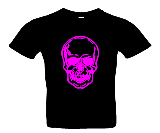 Herren Totenkopf 2 T-Shirt Farben