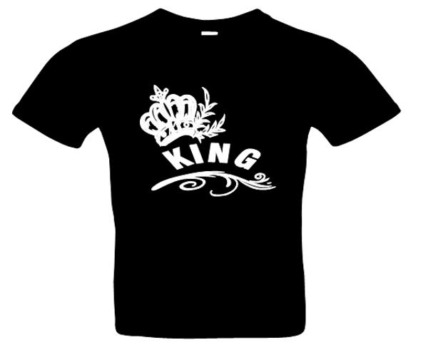 Herren King 6 T-Shirt Farben
