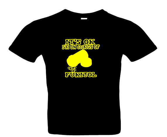 Herren T-Shirt Schriftzug Bild 2