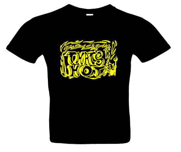 Herren T-Shirt Schriftzug Bild 3