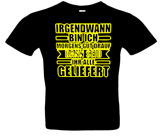 Frauen Schriftzug 1 T-Shirt Farben