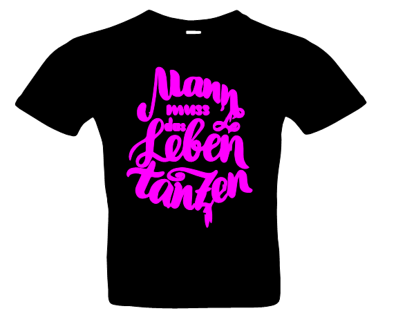 Herren T-Shirt Schriftzug 6