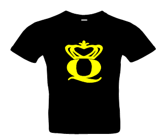 Frauen Queen 2.1 T-Shirt Glitzer