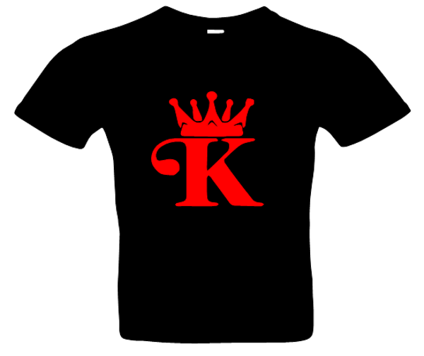 Herren King 2.1 T-Shirt Glitzer