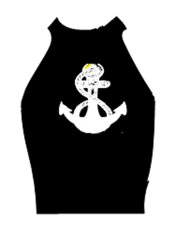 Turtleneck Short Top Anker 2