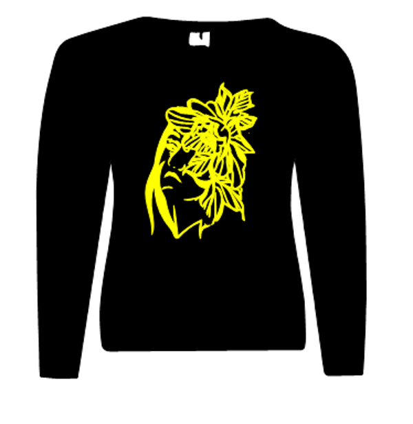 Frau Pullover/Sweatshirt Blume Dame 3