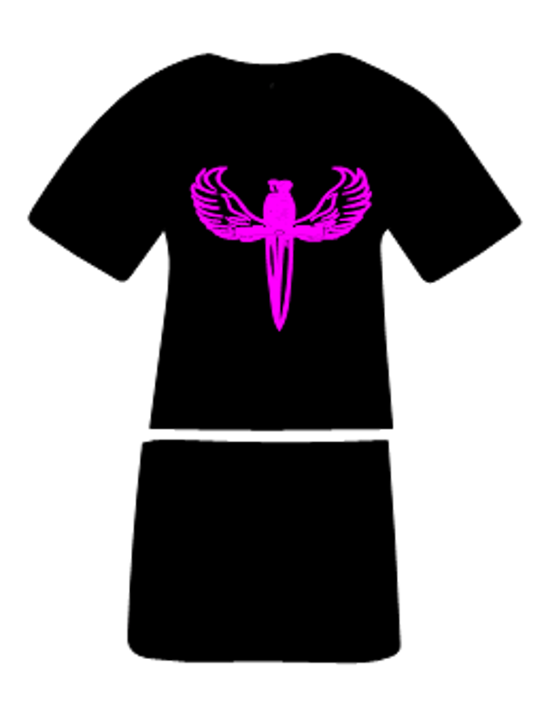 Langes Shirt/ Kleid Dolch 3