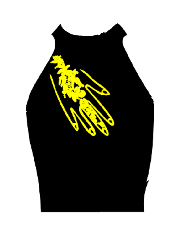 Turtleneck Short Top Hand 5