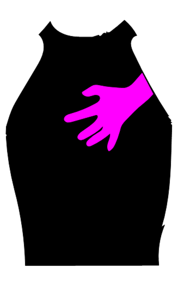 Turtleneck Short Top Hand 11
