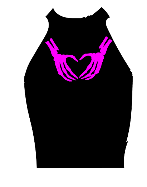 Turtleneck Short Top Hand 13