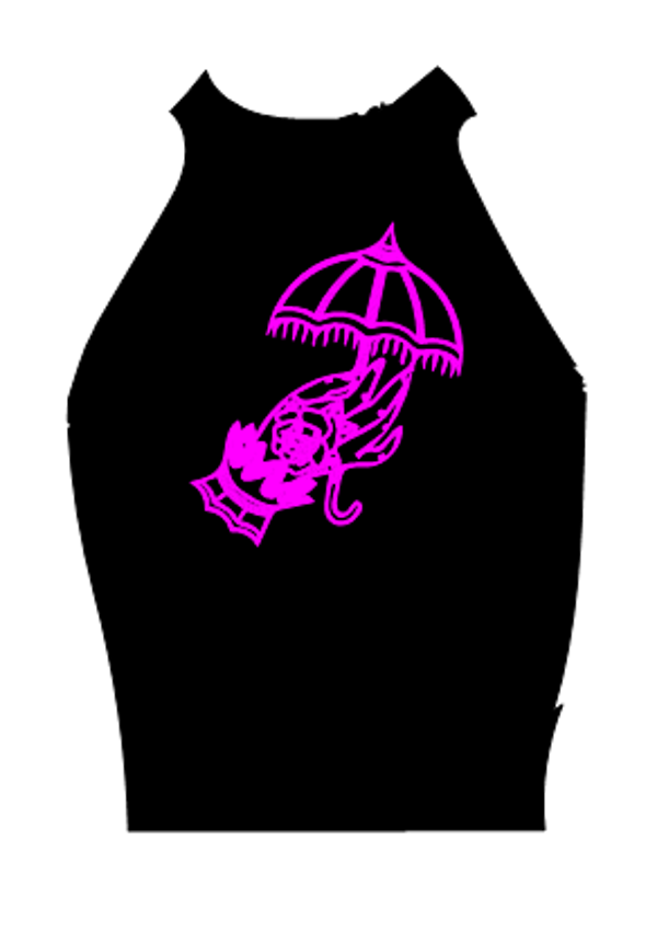 Turtleneck Short Top Hand 15
