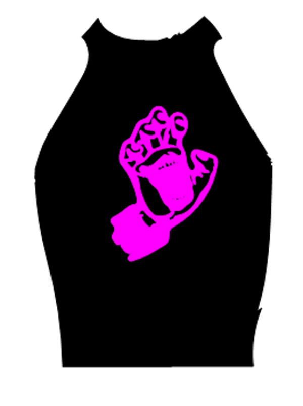 Turtleneck Short Top Hand 17