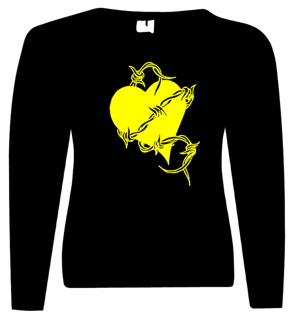 Herren Pullover/Sweatshirt Herz mit Draht 1