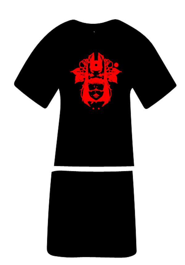 Langes Shirt/ Kleid Maske 4