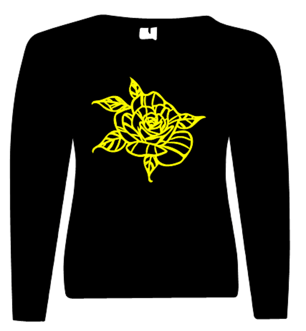 Frau Pullover/Sweatshirt Rose 1