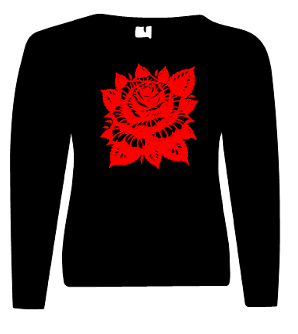 Frau Pullover/Sweatshirt Rose 10