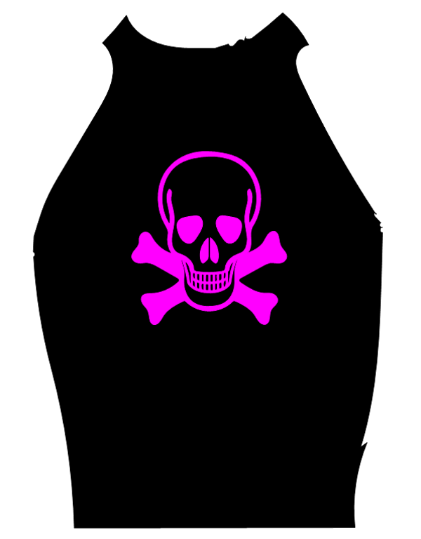 Turtleneck Short Top Totenkopf 300