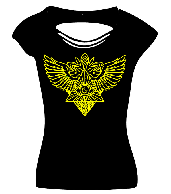 Back Cut Top Engelsflügel mit Pyramide 1