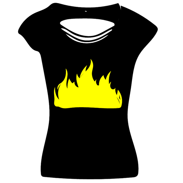 Back Cut Top Flame 1