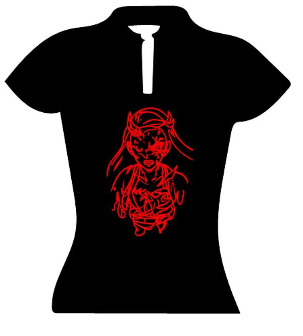 Corporate Top Keyhole Frau 6