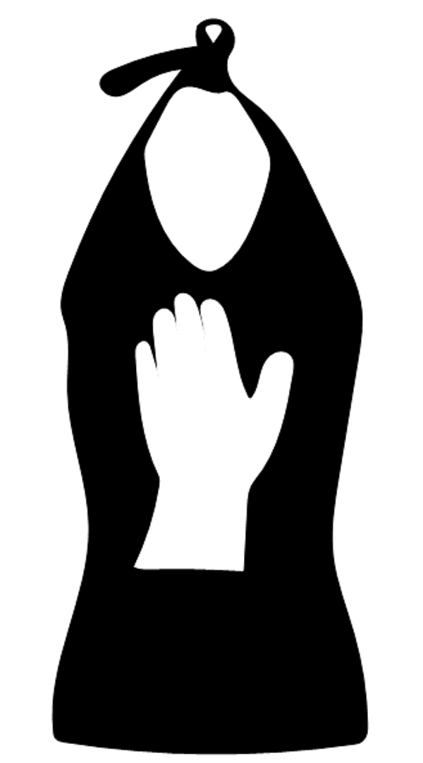 Neckholder Top Hand 7