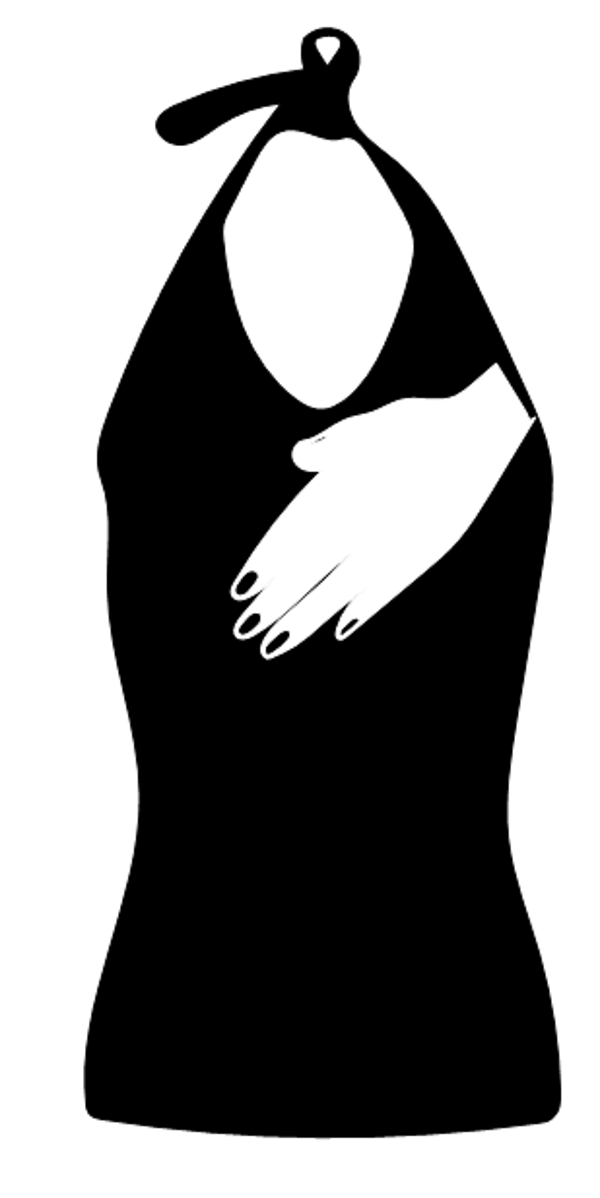 Neckholder Top Hand 9