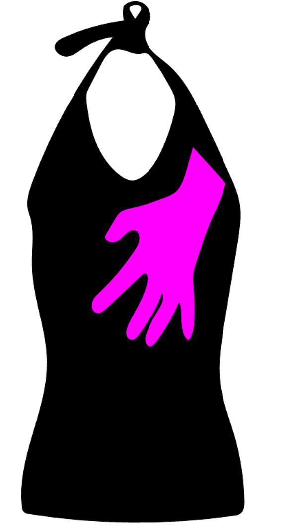 Neckholder Top Hand 11