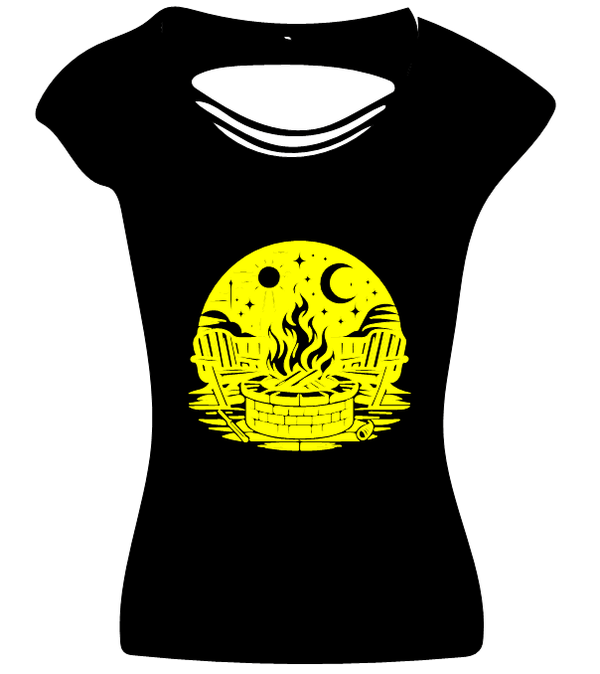 Back Cut Top Lagerfeuer 1