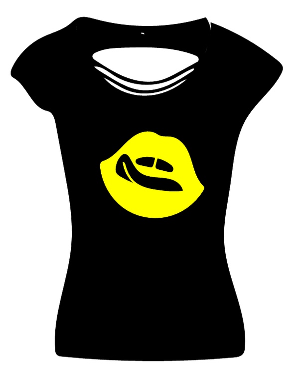 Back Cut Top Mund Zunge Raus 1