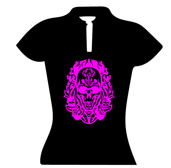 Corporate Top Keyhole Totenkopf 6